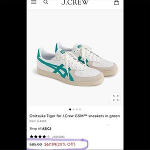 Onitsuka Tiger dinasty green